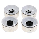 4pcs 1.9'' RC Crawler 1/10 Wheel Rim Hub for Axial SCX10 CC01 D90 RC4WD RCRUN White