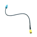 Car Antenna Adapter Plug Cable Fakra Z (Male) to SMA (Male) For GSM GPS DAB Universal 25cm