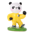 Kung Fu Panda Bear Animal Model Action Figure Collectible Figurines Kid Toy Yellow