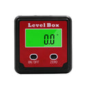 4x90Â° Digital Level Box Inclinometer Angle Gauge Protractor Red