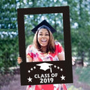 Graduation Photo Props Picture Frame Photo Booth Props Graduation Decoration Accessory for Graduation Party Wedding Party 68 x 48cm