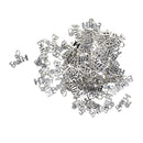 50 Pack 17 x 9.5 mm Upper Case Faith Letter Charms with Jump Rings fit Pendant, Key Chains, Key Rings, Choker, Necklace, Bracelet, Bag Charms, etc