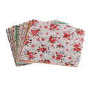50x Cotton Fabric Cloth Bundle Square Patchwork Lint DIY Sewing Artcraft