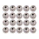 20Pieces Round Beads For DIY Bracelet Necklace Connector Spacer Charm Beads