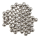100Pcs Silver Iron Loose Beads Spacer DIY Jewelry Findings Crafts