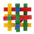 Wooden Intelligence Toy Kong Ming Lock Ball in Jail Brain Teaser Educational Toys for Kids Children