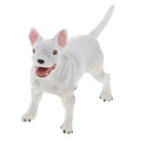 Realistic Bull Terrier Pet Dog Animal Figurine Model Action Figure Kids Toy