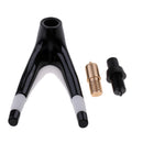 Fishing Rod Holder Luminous Black Rod Pod Rest Gripper Stand 8mm Thread