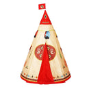 Foldable Kids Girls Conical Teepee Tent Play Tent For Indoor & Outdoor Play