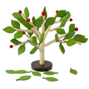 DIY Wood Inserted Tree Assemble Building Blocks Parents Kids Home Interactive Toy Educational Puzzle Green