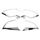 High Quality 8PCS Chrome Rear Tail Light Frame Cover for Nissan X-TRAIL 14