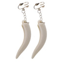 Novelty Elephant Tooth Drop Earrings Hen Night Halloween Party Fancy Dress