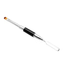 1Pcs Dual Ended Beauty Stainless Spatula Nail Art Brush for Acrylic UV Gel Polish Nail Design Salon Manicure DIY