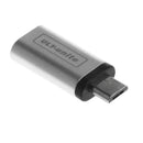 Micro USB 3.0 Male to USB Type-C Female Converter Data Transfer OTG Adapter For Samsung Galaxy S7/S7 Edge, Nexus 5/6 and More Micro USB Devices Black