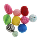 10 Piece Assorted Thread Crochet Beads for DIY Crafts Jewelry Making Beading