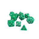 10pcs/Set TRPG Games Dungeons & Dragons D4-D30 Multi-Sided Dice Green