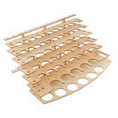 Wood Paint Bottles Rack Model Organizer Painting Brush Holder Storage Tool Stand