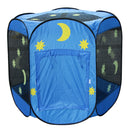 Kids Folding Play Tent Children Hexagonal Portable Tent Outdoor Picnic Game