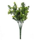 Plastic Simulation Fern Grass Home Office Garden Wedding Party Decor 33cm Green Pack Of 2PCS