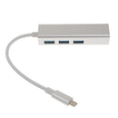 USB-C USB 3.1 Type C to RJ45 Lan Adapter HUB For Macbook PC Laptop Silver