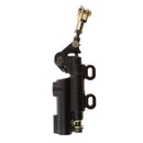 Motorcycle Back Rear Hydraulic Brake System Master Cylinder Replacement for Pro Pit Quad Dirt Bike Black