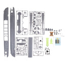 1:144 Scale Warship World War II German U571 Boat Model Submarine Plastic Assembly Model Kit Kids Electric Toy
