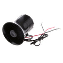 12V 50W Car Warning Alarm Hooter Ambulance Loud Siren Horn Speaker with MIC