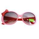 Kids Cute Fashion Bowknot Decor Funny Sunglasses Gift Pink Frame