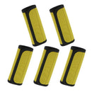 Luggage Suitcase Handle Neoprene Wrap Travel Bag Safety Identifier Comfort Wrap Unisex Travel Accs Gift Khaki Pack of 5