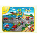 Children Multi-function Music Game Carpet Baby Crawling Mat -Circulation Map
