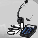 HT310 LCD Display Telephone With Corded Headset Call Center Customer Service Phone Dial Key Pad