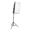 135W Professional Photography Softbox with E27 Socket Light Lighting Kit for Photo Studio Portraits Photography Video Shooting EU Plug