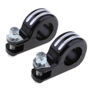 Set of Metal Clamp Footpegs Mount Kit for Harley Electra Glide 1996-2012