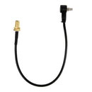 Pack of One Black TS9 Plug to RP-SMA Female conversion line Pigtail Connector Adapter Cable