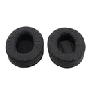 1 Pair Replacement Soft Ear Pads Ear Cushion for Sony MDR V6 / for JVC S500S Gaming Headphone Black Linen