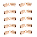10 Piece Metal Dual Bell Shape Charms Pendants Findings for DIY Necklace Fashion Jewelry Making Crafts