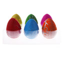 6 Pieces Crack Dinosaur Eggs Hatching Toy with Mini Dinosaur Figures Inside - A