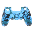 Anti-slip Silicone Cover Case Protection Sleeve for Sony PS4 Gamepad Grip Blue