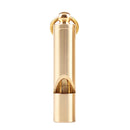 Solid Brass Whistle DIY Gear Key Ring Chain Charm Pendants Craft Accessories, compatible to various outdoors occasions