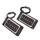 2x Copper Humbucker Pickup Alnico 5 Bridge Neck Set for Electric Guitar Accessory