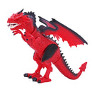Batteries Operated Walking Fiery Dinosaur Model Toy-Wings Flaping & Roaring