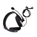 Noise- cancelling Racing Headset Aviation Headset Heavy Duty Headset For BAOFENG Wouxun Puxing Weierwei TYT 2 Pin K Port Radios