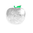41pcs 3D Crystal Puzzle White Apple Assembly Blocks Funny Intellectual Toy Table Desktop Bookshelf Decor Ornaments