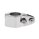 Marine Boat Cover/ Canopy Fitting 316 Stainless Steel Tube Clamp Fits 25mm/1'' Outer Diameter Tube Hinged