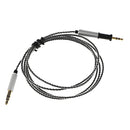 1.2m New Replacement Audio Upgrade Cable for AKG K450 K451 K452 K480 Q460 Headphones Black