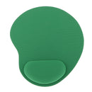 Mouse Pad with Gel Rest Wrist Support Mat Gaming for PC Laptop Green