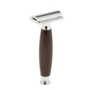 MenÂ’s Traditional Classic Double Edge Shaving Safety Shaver Wooden Handle