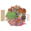 Set of 60pcs Tropical Mask Photo Booth Prop Summer Beach Party Accessories