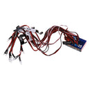 12 LED Lighting System Kit Brake Simulation Flash Light for 1:10 RC Car HSP HPI Traxxas RC4WD