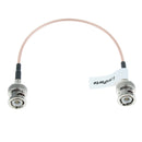 BNC Male Cable for Security Camera HD SDI Video Cord Wire Line Wide Application 20cm/8inch